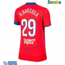 Paris Saint-Germain Bradley Barcola #29 Rezervni Dres za Ženska 2025-26 Kratak Rukav